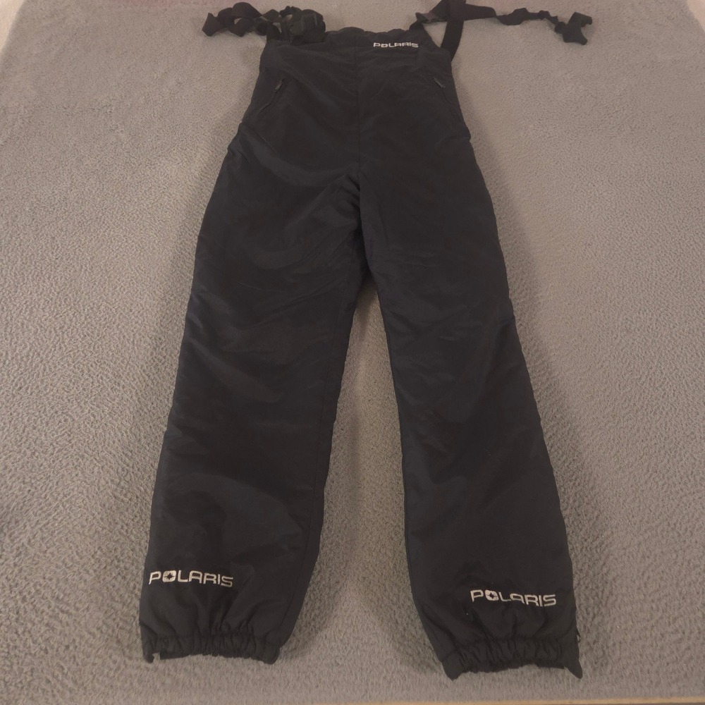 VINTAGE Polaris Overalls Womens Medium Snow Bib Straight Leg Nylon Insulated 90s